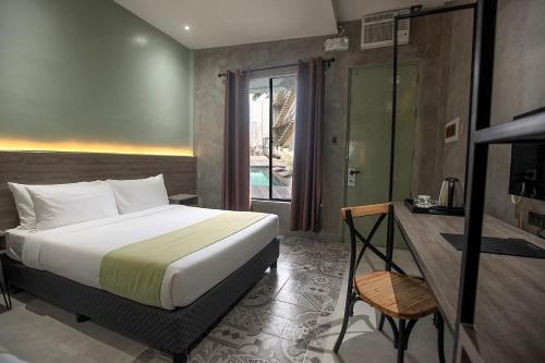 Zenvea Hotelにあるベッド