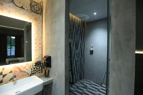 Koupelna v ubytování Zenvea Hotel