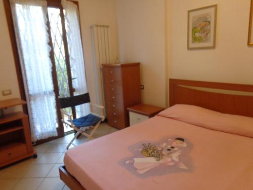 Postel nebo postele na pokoji v ubytování lidoapartment
