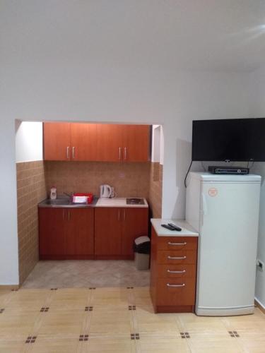 Kuchyň nebo kuchyňský kout v ubytování Apartments Villa Čučuk