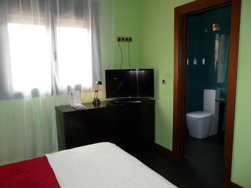 Kúpeľňa v ubytovaní Hotel Rural Las Águedas