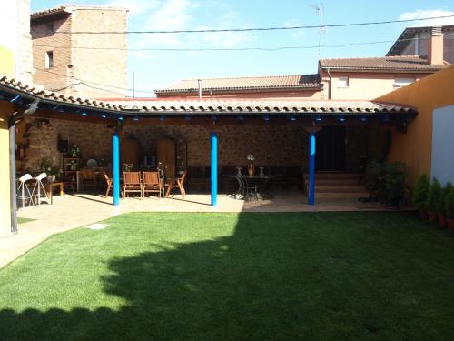 Κήπος έξω από το Hotel Rural Las Águedas