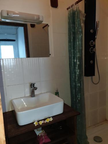 Ένα μπάνιο στο Villa Malandy Appart Hôtel Triplex