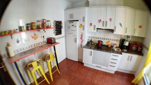 Kuchyň nebo kuchyňský kout v ubytování Hostel GoodHouse Gijón