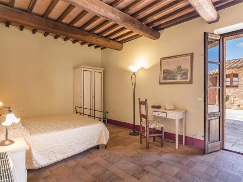 Postel nebo postele na pokoji v ubytování Agriturismo Baccoleno