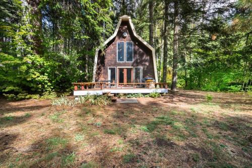 Κήπος έξω από το Nason Creek Cabin