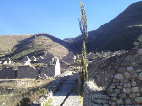 a village on the side of a mountain at La Casa de la Abuela Isabel in Yanque