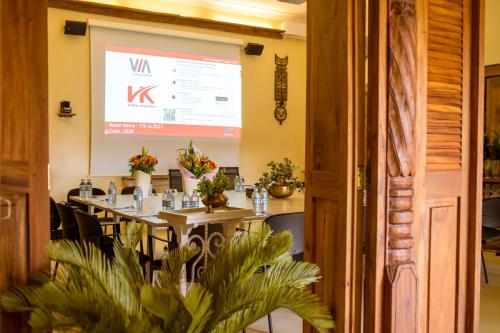 Villa Kololoにあるレストランまたは飲食店
