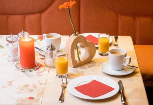 Možnosti snídaně pro hosty v ubytování Hotel & Restaurant Post