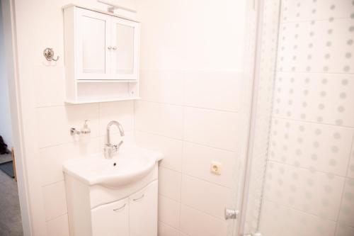 Ванная комната в Ferienwohnung Heimberger - Appartement 2