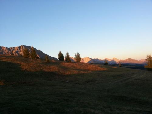 Un paisaje natural cerca de la estancia rural