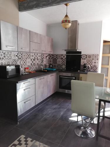 Dapur atau dapur kecil di Rose dor