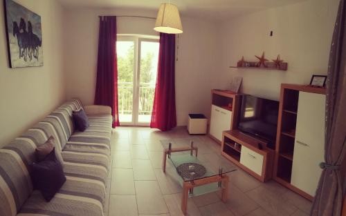 Posezení v ubytování Apartmani Nada