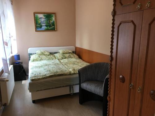 Postel nebo postele na pokoji v ubytování Balaton Vendégház
