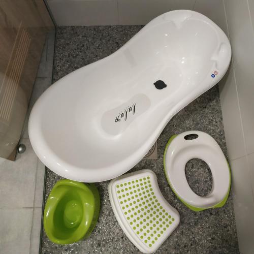 Bilik mandi di Apartmán Laura, Frymburk