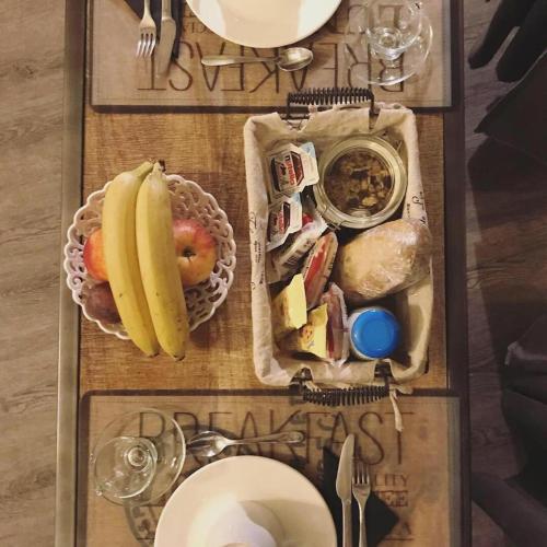 Jídlo v penzionu nebo okolí