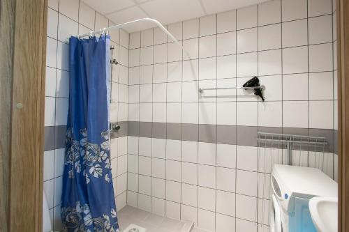 Koupelna v ubytování Jõe Apartments