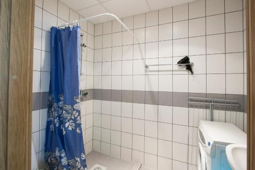Et badeværelse på Jõe Apartments