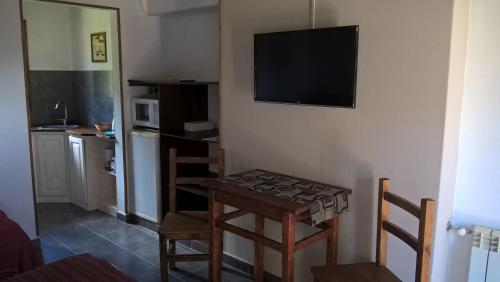 Nhà bếp/bếp nhỏ tại Departamento estudio Gnomos 1