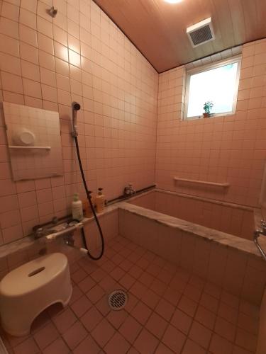 Koupelna v ubytování Hayashi Pension
