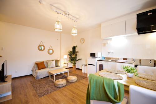 Η κουζίνα ή μικρή κουζίνα στο Kurarisu2 RoomC