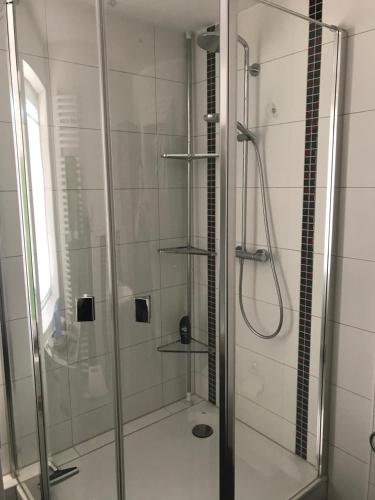 Koupelna v ubytování Ferienwohnung Horn