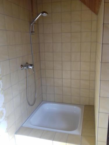 A bathroom at Ferienwohnung Bergblick
