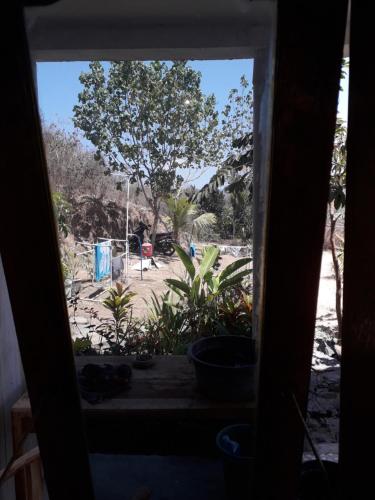 Taman di luar Crispycool Homestay