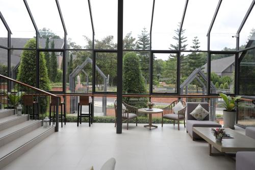 Μπαλκόνι ή βεράντα στο Flora Creek Chiang Mai