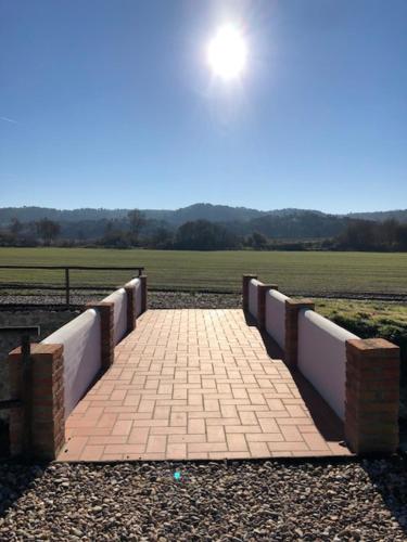 Naturlandskabet i nærheden af bed and breakfast-stedet