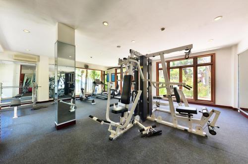 Fitness centrum a/nebo fitness zařízení v ubytování Sun Spa Resort & Villa