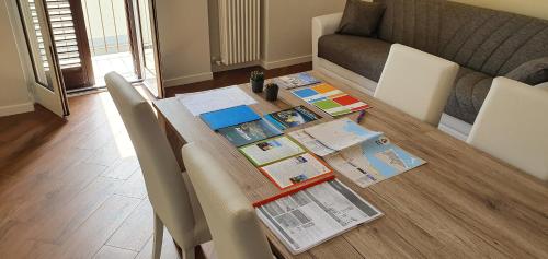 Posezení v ubytování Appartamento Claudia