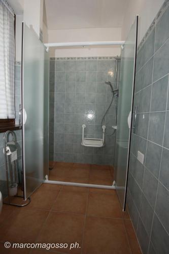 Ένα μπάνιο στο The Green Guest House
