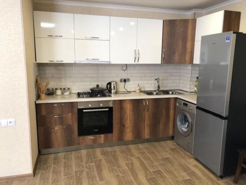 Кухня или мини-кухня в Best Villa in BAKURIANI Center
