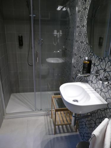 Koupelna v ubytování L'Ancora B&B