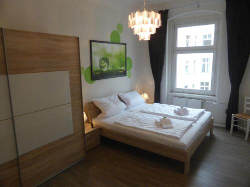 Ліжко або ліжка в номері Apartments Dahlie & Nelke