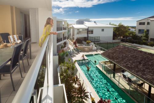Kolam renang di atau dekat dengan Coolum Seaside Apartments