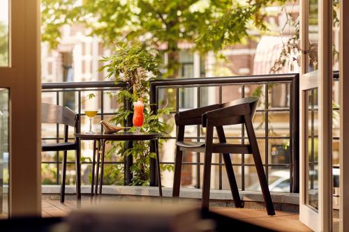 Balkón nebo terasa v ubytování Park Plaza Vondelpark Amsterdam