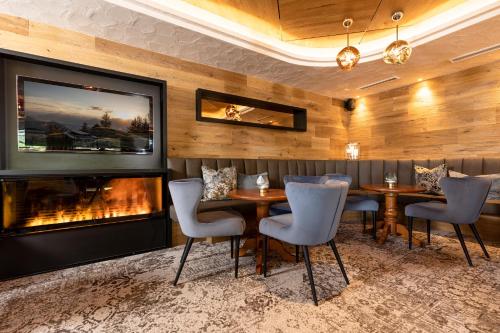 Alpbacherhof Mountain & Spa Resortにあるシーティングエリア
