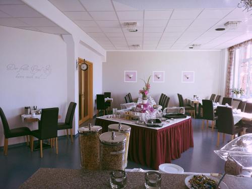 Istumisnurk majutusasutuses Hotel Zur Alten Druckerei