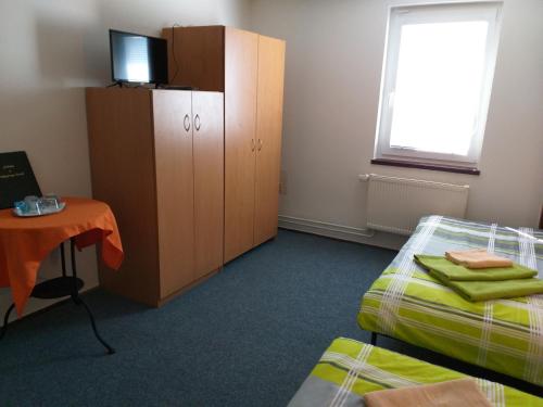 Postel nebo postele na pokoji v ubytování U Pohody
