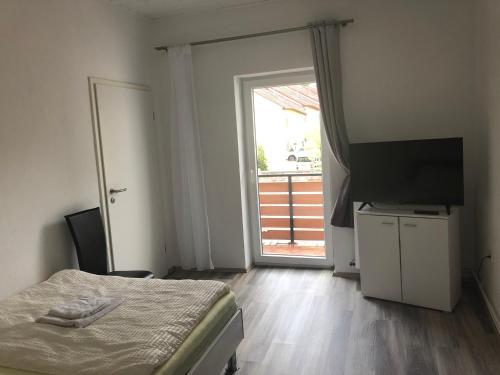 Apartment Hildesheimにあるベッド