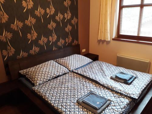 Postel nebo postele na pokoji v ubytování Apartman Naji - Tale