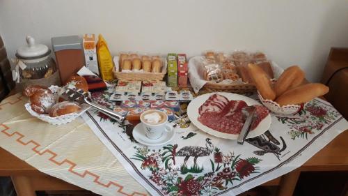 Comida en el bed and breakfast o alrededores
