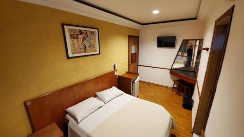 Postel nebo postele na pokoji v ubytování Option Hotel São Paulo - Anhembi - Expo Center Norte
