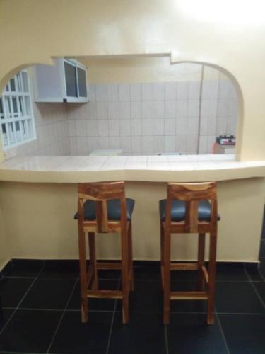 Η κουζίνα ή μικρή κουζίνα στο MINI VILLA ROSE