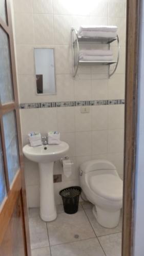Vannituba majutusasutuses Casa Inka B&B