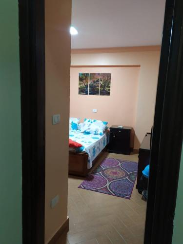 a bedroom with a bed in a room at Stanley Bridge Apartment in Alexandria