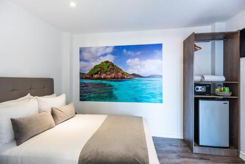 Dapur atau dapur kecil di Ataraxy Hotel Boutique