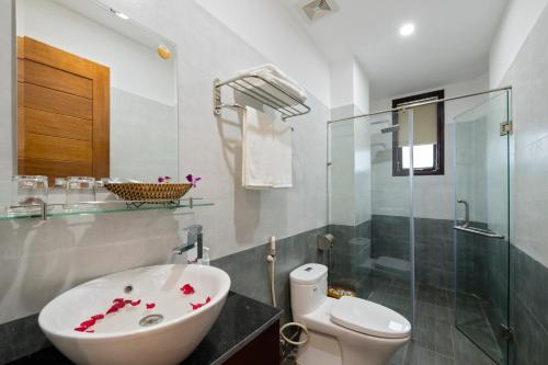 Koupelna v ubytování Hoi An Impression Homestay